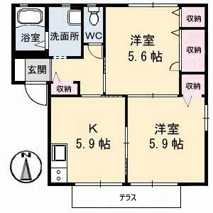 ジョワイユーマーサ　Ｂ棟 B0103号室