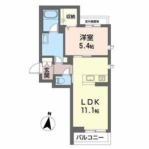 シャーメゾン　Ａｃｅ A0201号室