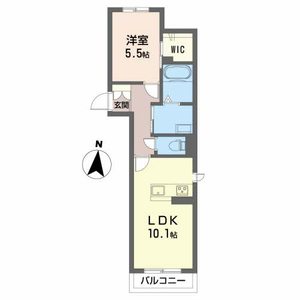 シャーメゾン東津田 0201号室