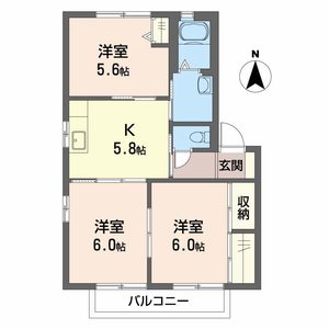 シャーメゾン東割　Ａ棟 A0102号-3