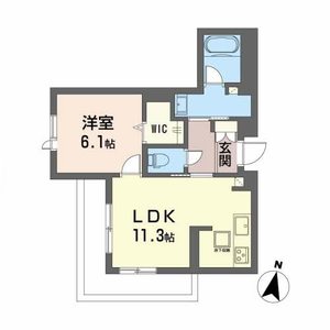 ジェンティーレ伍番館 A0101号室