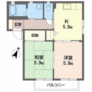 メゾン　ジュン　Ｂ棟 B0202号室