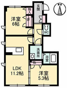 グランマスト伴　Ａ棟 A0104号室