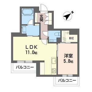 Ｃｒｅｓｔ　Ｐａｌａｃｅ A0202号室