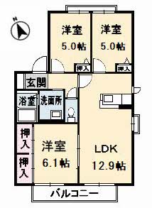 ディアス鍋倉　Ｂ棟 B0101号-16