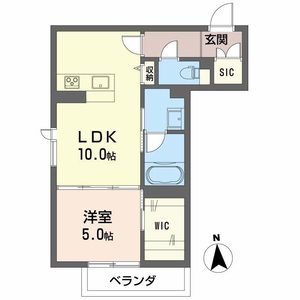 シャーメゾンアルバス新山口 A0105号室
