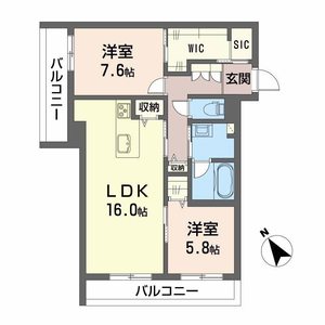 ＳｈａＭａｉｓｏｎ　グランフィリア 105号室