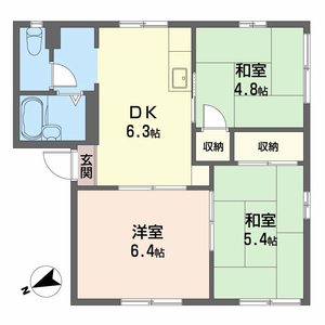 西原アパート A0101号-2