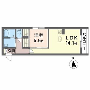 ほたる川 A0105号室