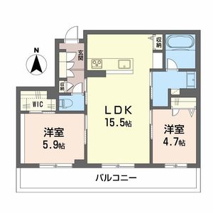 オースピシャス大安寺 A0303号室