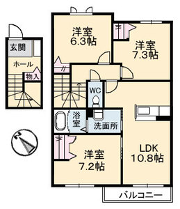 シャーメゾン坪生南 A202号-16