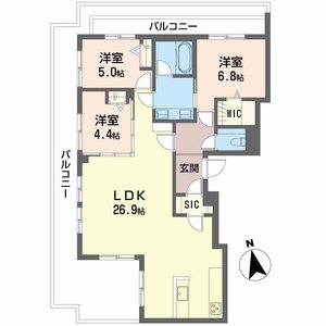 ブルーハート７ 401号室