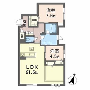 Ｂａｌｌｏｏｎｆｌｏｗｅｒ　Ｓｏｕｔｈ A0102号室