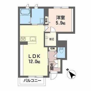 シャーメゾンＭＣＳ旗ヶ崎 103号室