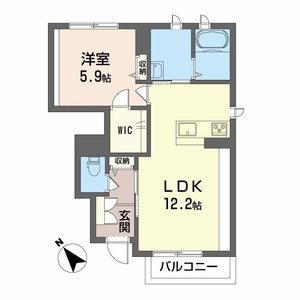 シャーメゾンＭＣＳ旗ヶ崎 105号室