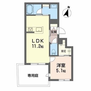 エクラージュ牛田旭 101号室