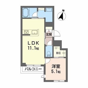 エクラージュ牛田旭 201号室
