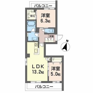 Ａｚｕｒｅ東雲 A0303号室