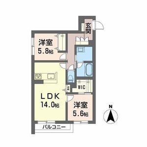 グリナージュ 105号室