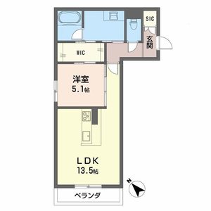 シャーメゾンアルバスⅡ A0103号室