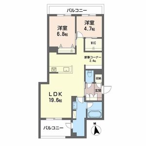 ベレオ安宅 201号室