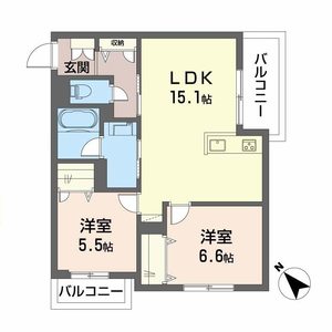 シャーメゾンＤＡＩⅡ 00303号室