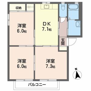 バリュージュ生石　Ｂ棟 B0201号室