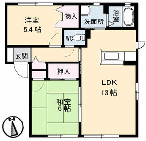 グリーンコート　Ｂ棟 B0101号室