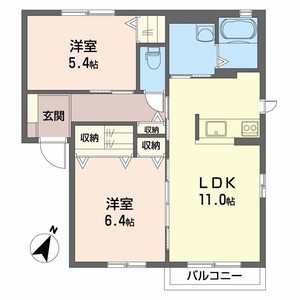 メゾン・エルム　Ａ棟 A0202号室