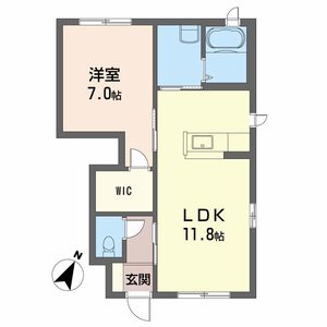 シャーメゾンルミエール川内 A0102号室