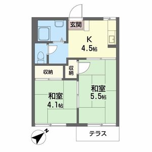 コーポラス津森 A0102号-2