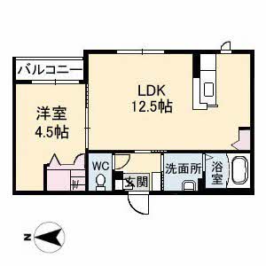 シャーメゾンフェリス　弐番館 B0202号室