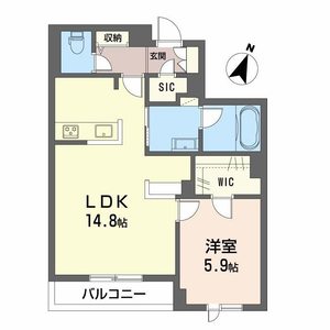 ピアヌーラ翠 00203号室