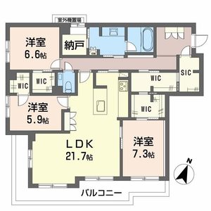 ピアヌーラ翠 00303号室