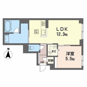 ベレオガーデンズ上中野 A0103号室