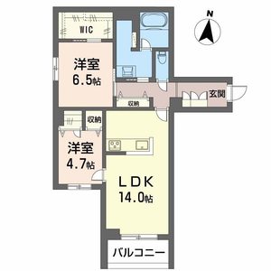 ラウンドヒルズＫ A0201号室
