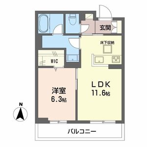サンフェリーチェⅡ A0103号室