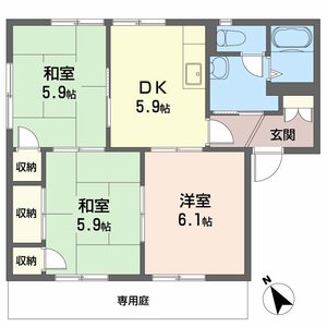 ラルジュ瀬戸Ｃ棟 C0101号-14