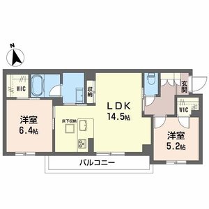 シャーメゾン　カームヴィラ A0101号室