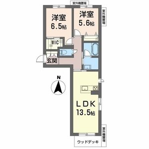 シャーメゾン　グラースⅡ 00105号室