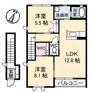 ガーデンクレス　Ｄ棟 B0201号室