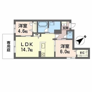 エクラージュ多治米Ⅱ A0101号室