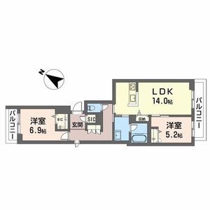 ミモザ　コート 00302号室