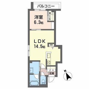 Ｌａ　Ｍａｉｓｏｎ　Ｃａｌｍｅ 00203号室