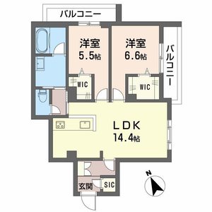 Ｌａ　Ｍａｉｓｏｎ　Ｃａｌｍｅ 00204号室