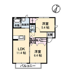 シャーメゾン・南 A0201号室