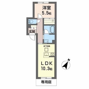 シャーメゾン　イーストキャッスル A0103号室
