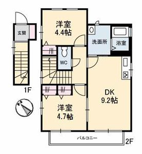 シェソワみずほＡ A0201号室