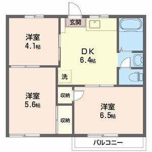 サンハイツ四軒町 00201号室