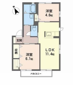 シャーメゾンソレイユ　Ａ棟 A0201号室